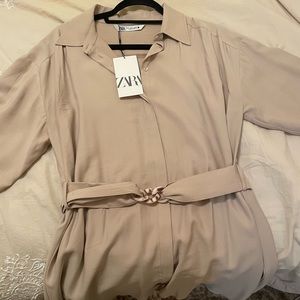 NWT ZARA SHIRT DRESS